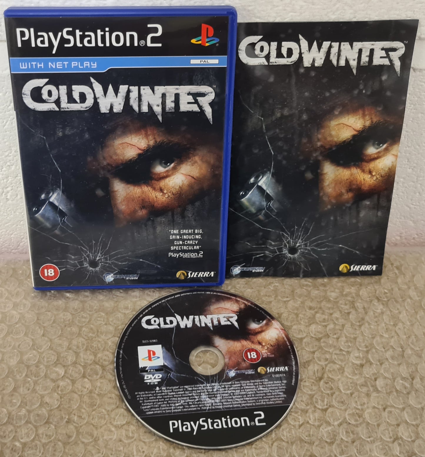 Cold Winter Sony Playstation 2 (PS2) Game