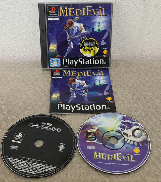Medievil with Demo Sony PlayStation 1 (PS1) Game