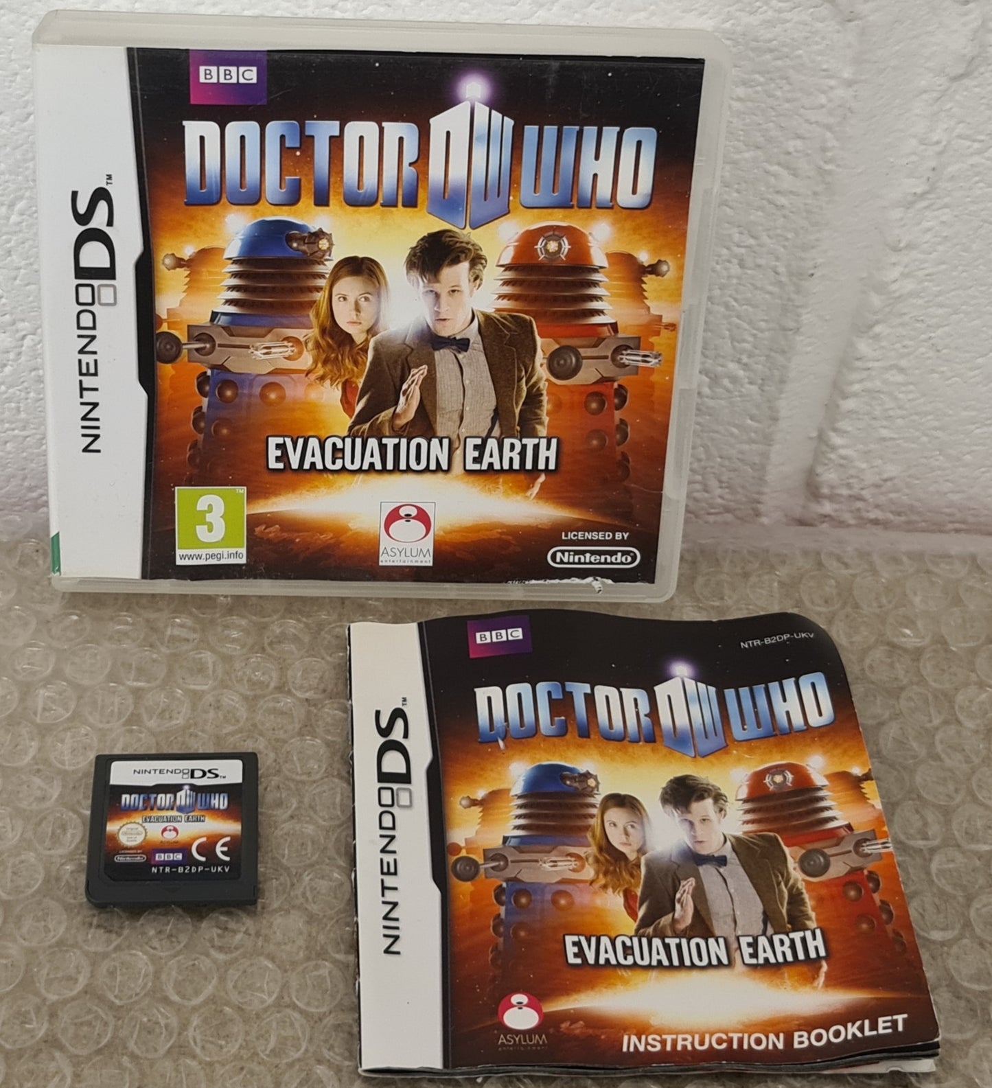 Doctor Who Evacuation Earth Nintendo DS Game
