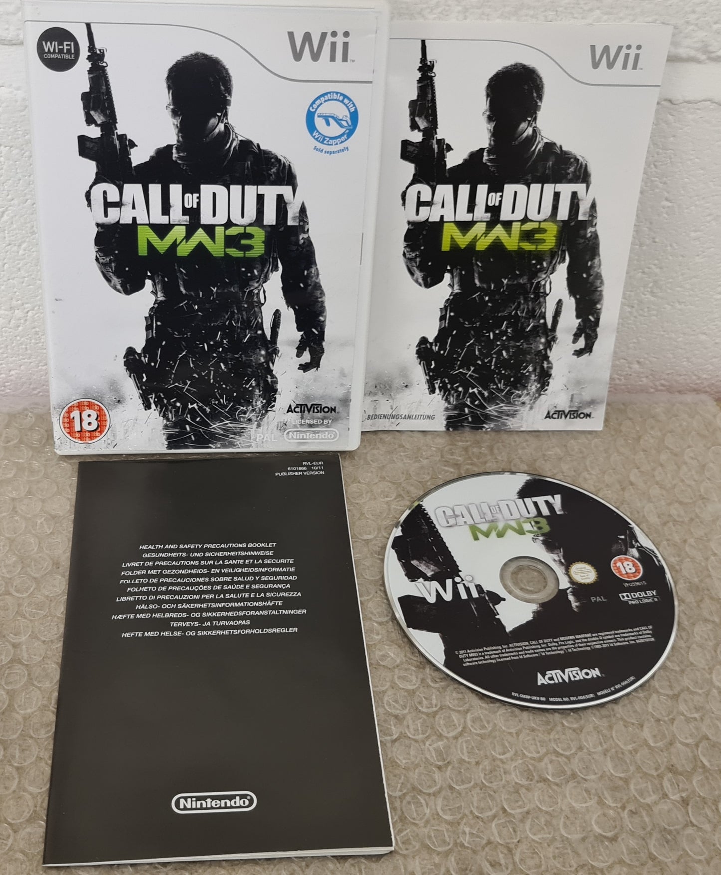 Call of Duty Modern Warfare 3 Nintendo Wii Game