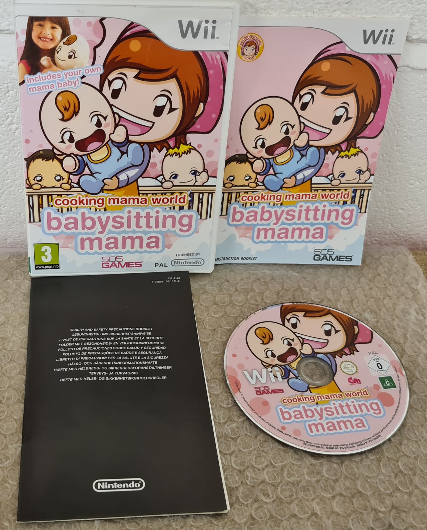 Cooking Mama World Babysitting Mama Nintendo Wii Game