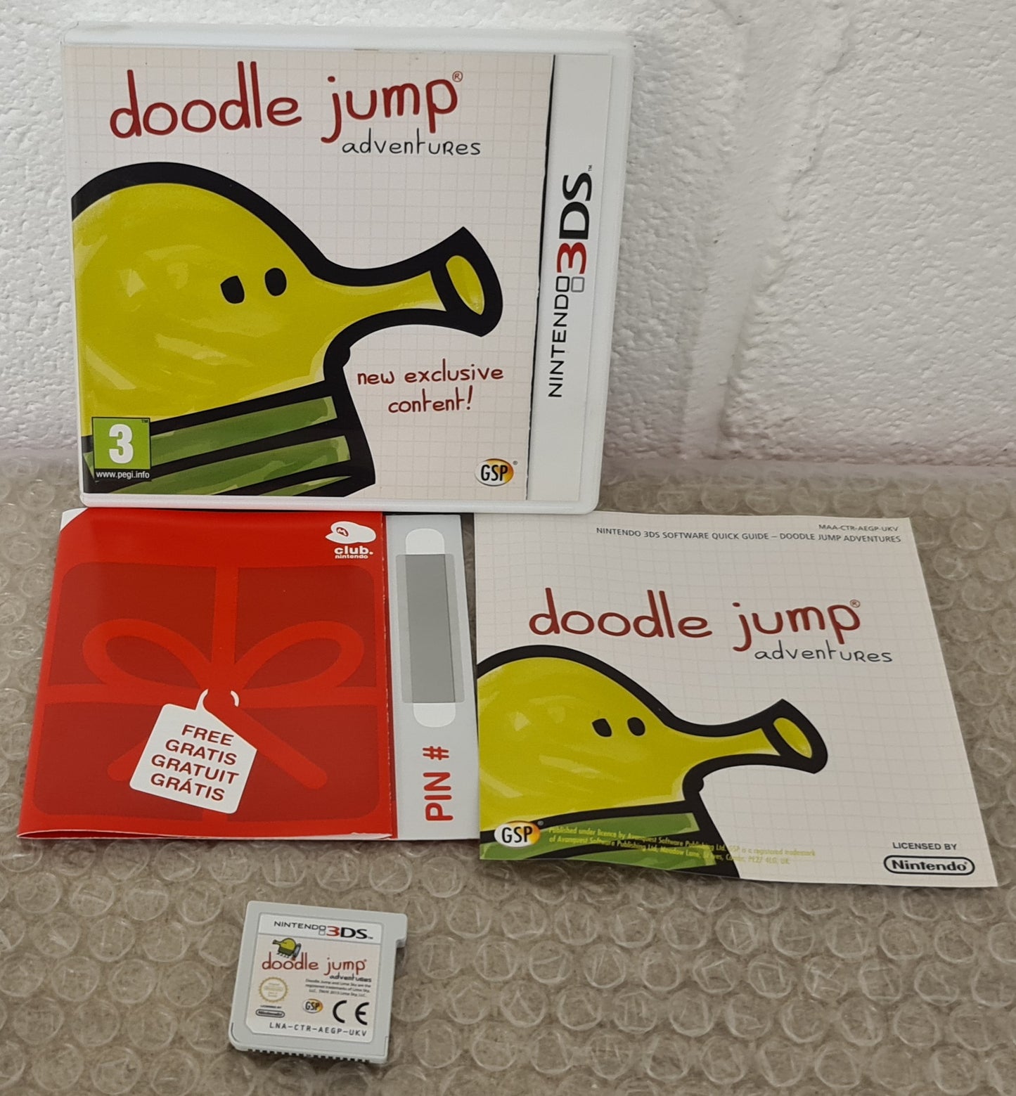 Doodle Jump Adventures Nintendo 3DS Game