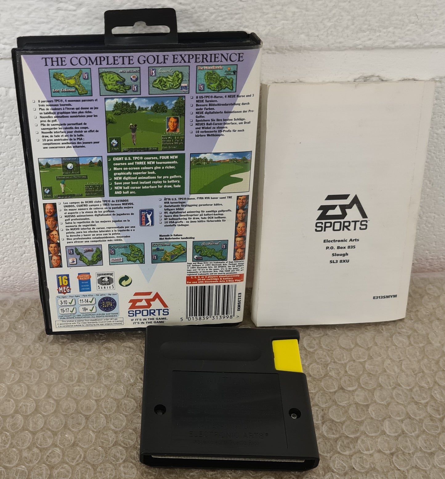 PGA Tour III Sega Mega Drive Game
