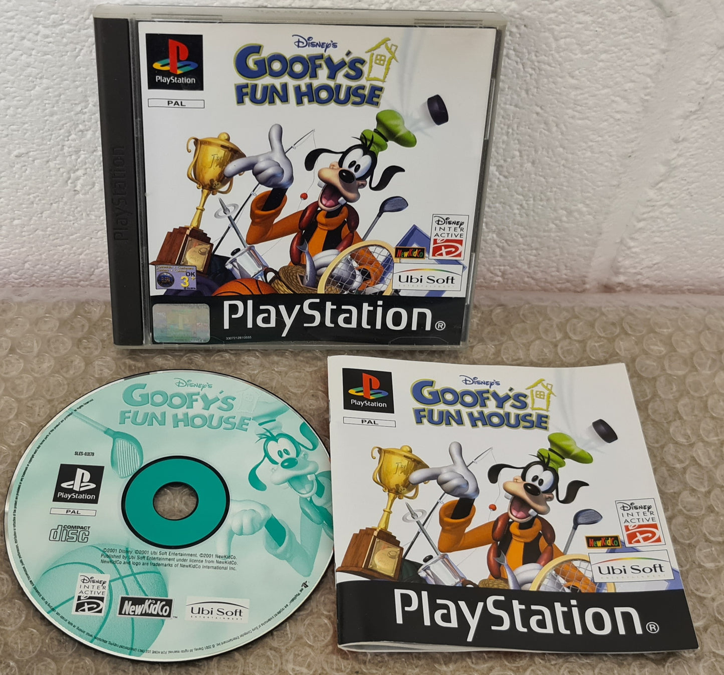 Goofy's Fun House Sony Playstation 1 (PS1) Game