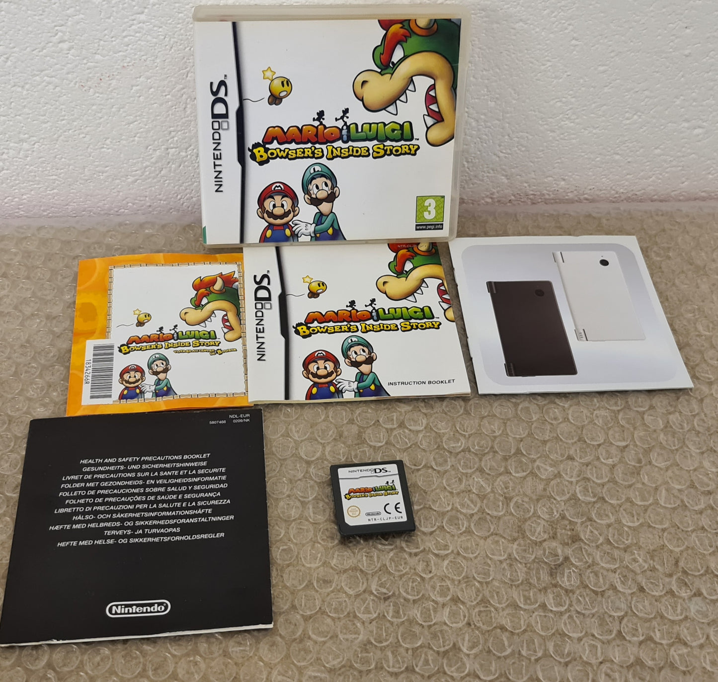 Mario & Luigi Bowser's Inside Story Nintendo DS Game