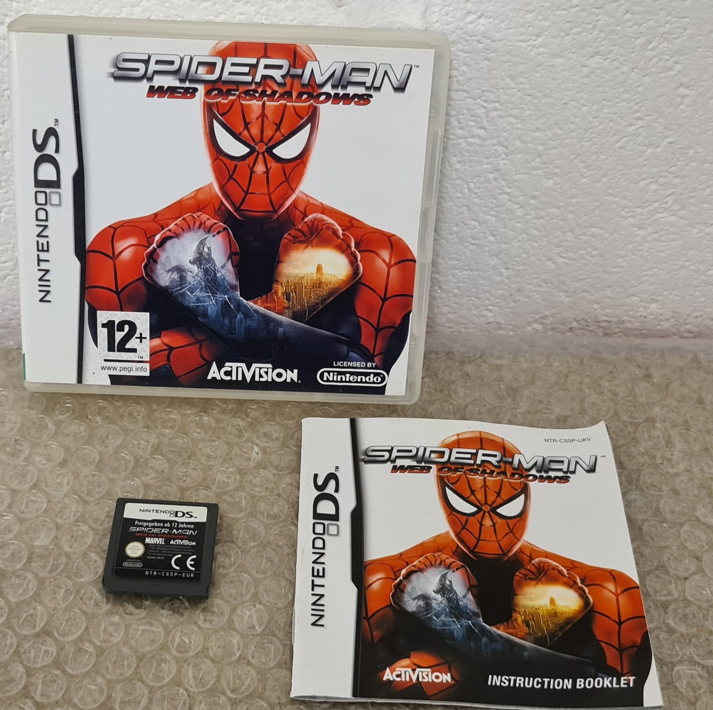 Spider-Man Web of Shadows Nintendo DS Game