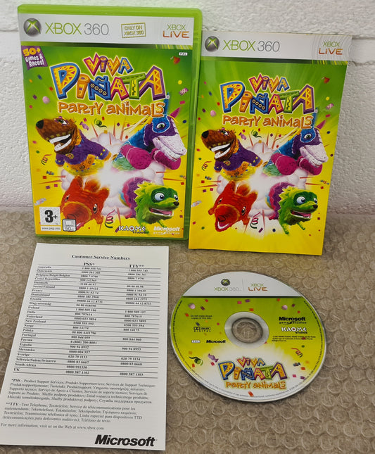 Viva Piñata Party Animals (Microsoft Xbox 360) game