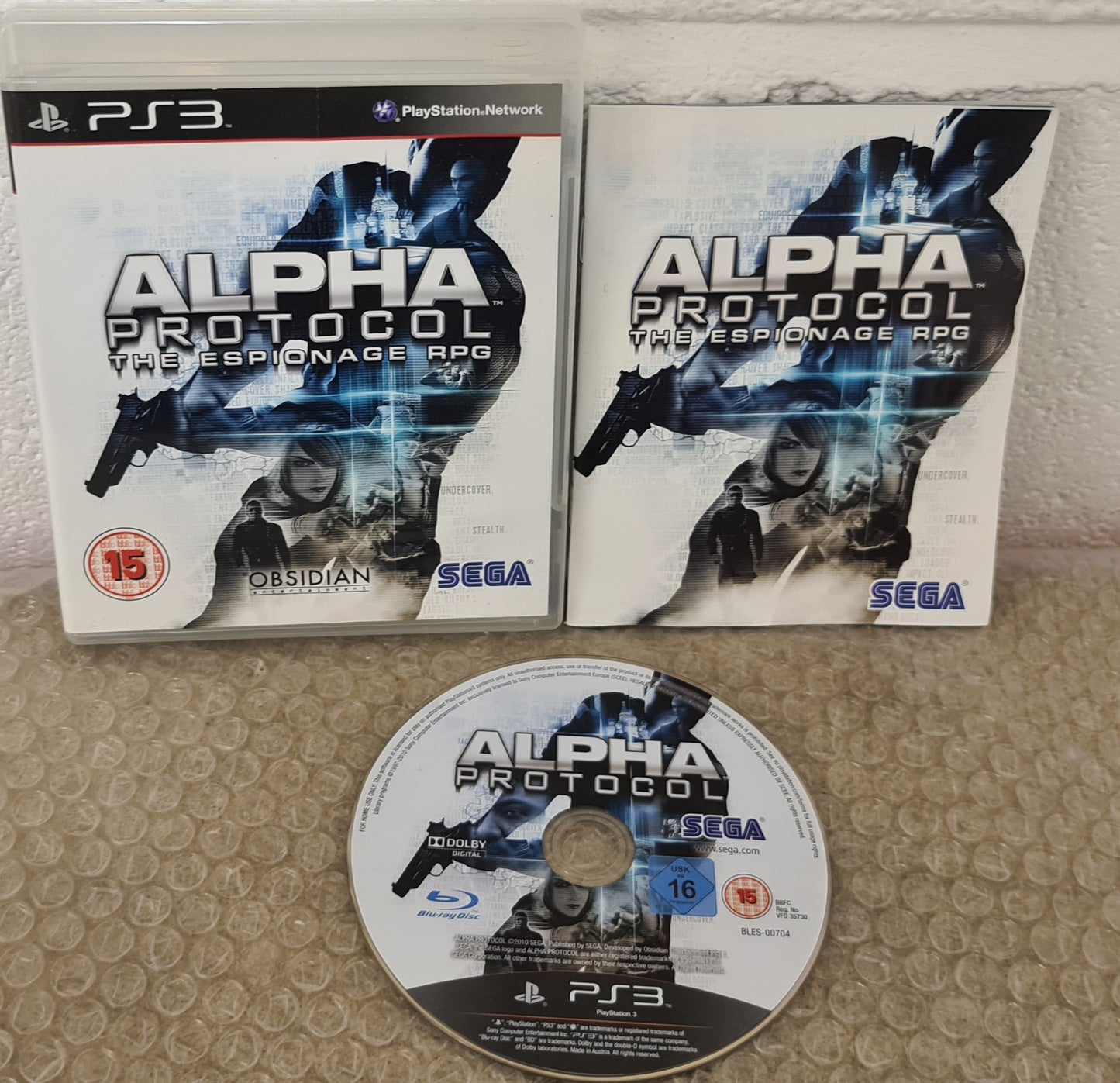 Alpha Protocol Sony Playstation 3 (PS3) Game