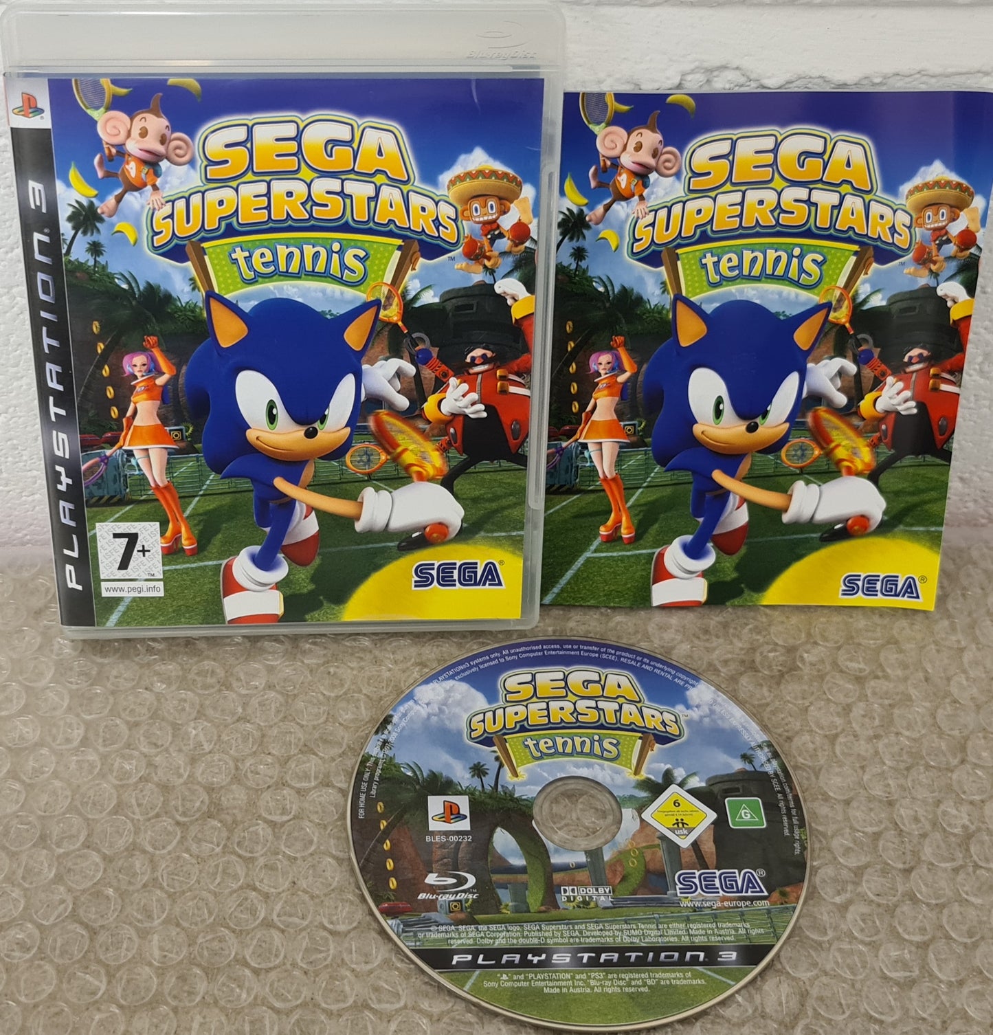 Sega Superstar Tennis Sony Playstation 3 (PS3) Game