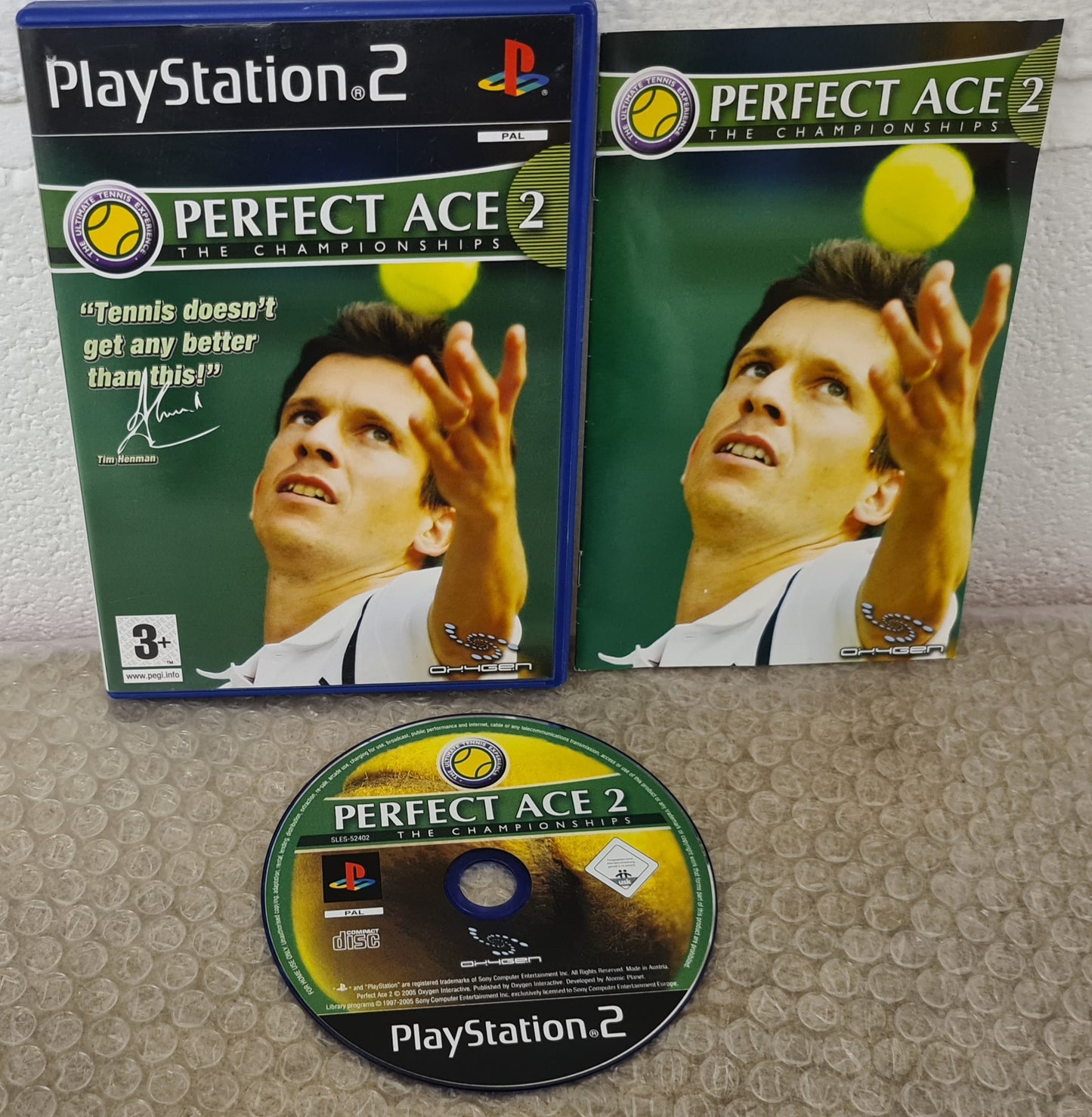 Perfect Ace 2 the Championships Sony Playstation 2 (PS2) Game