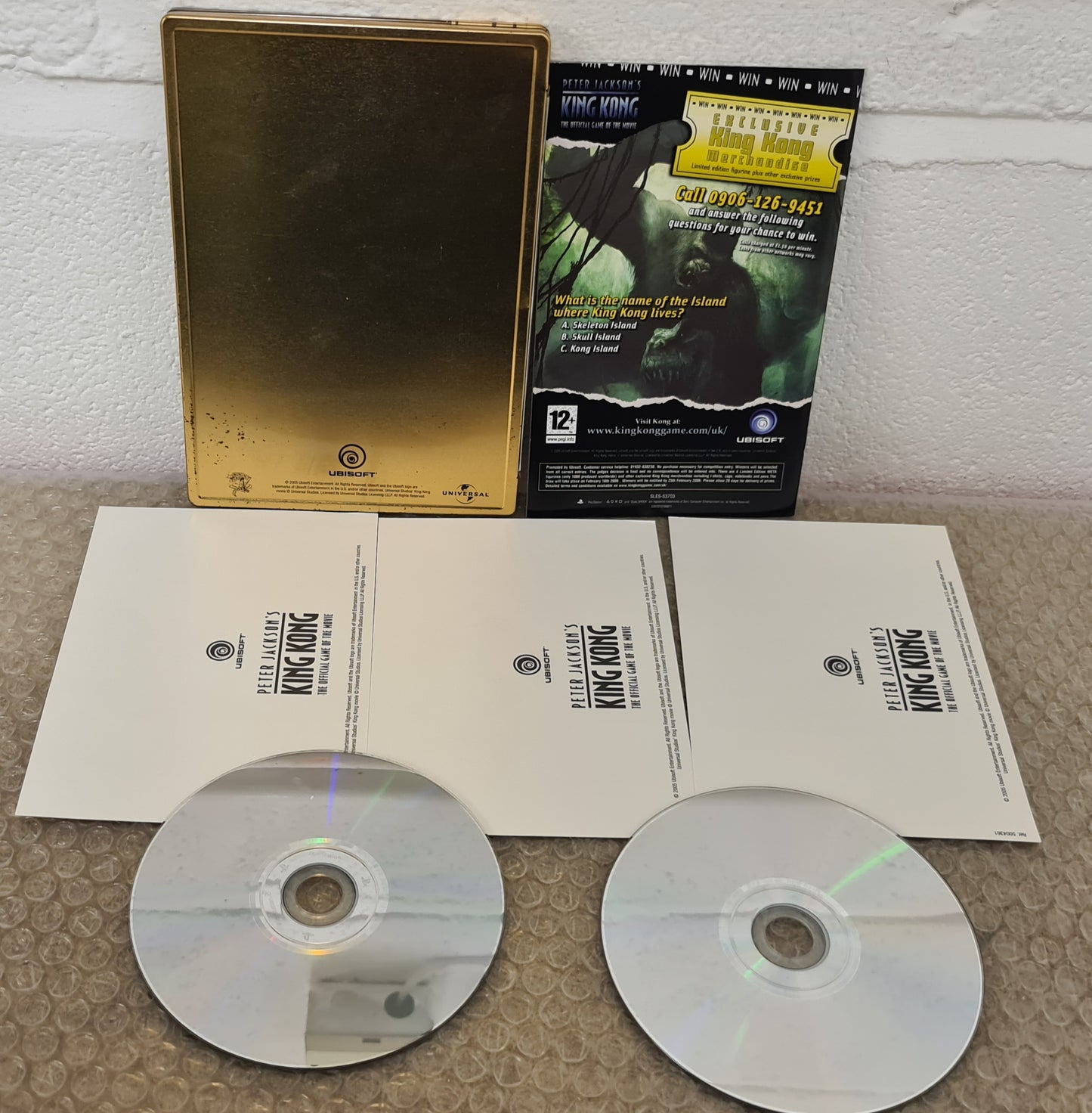 Peter Jackson's King Kong RARE Limited Collector's Edition PS2 Game