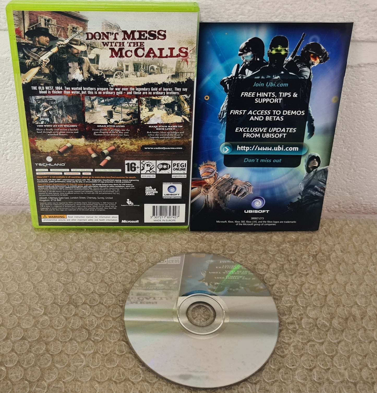 Call of Juarez Bound in Blood Microsoft Xbox 360 Game
