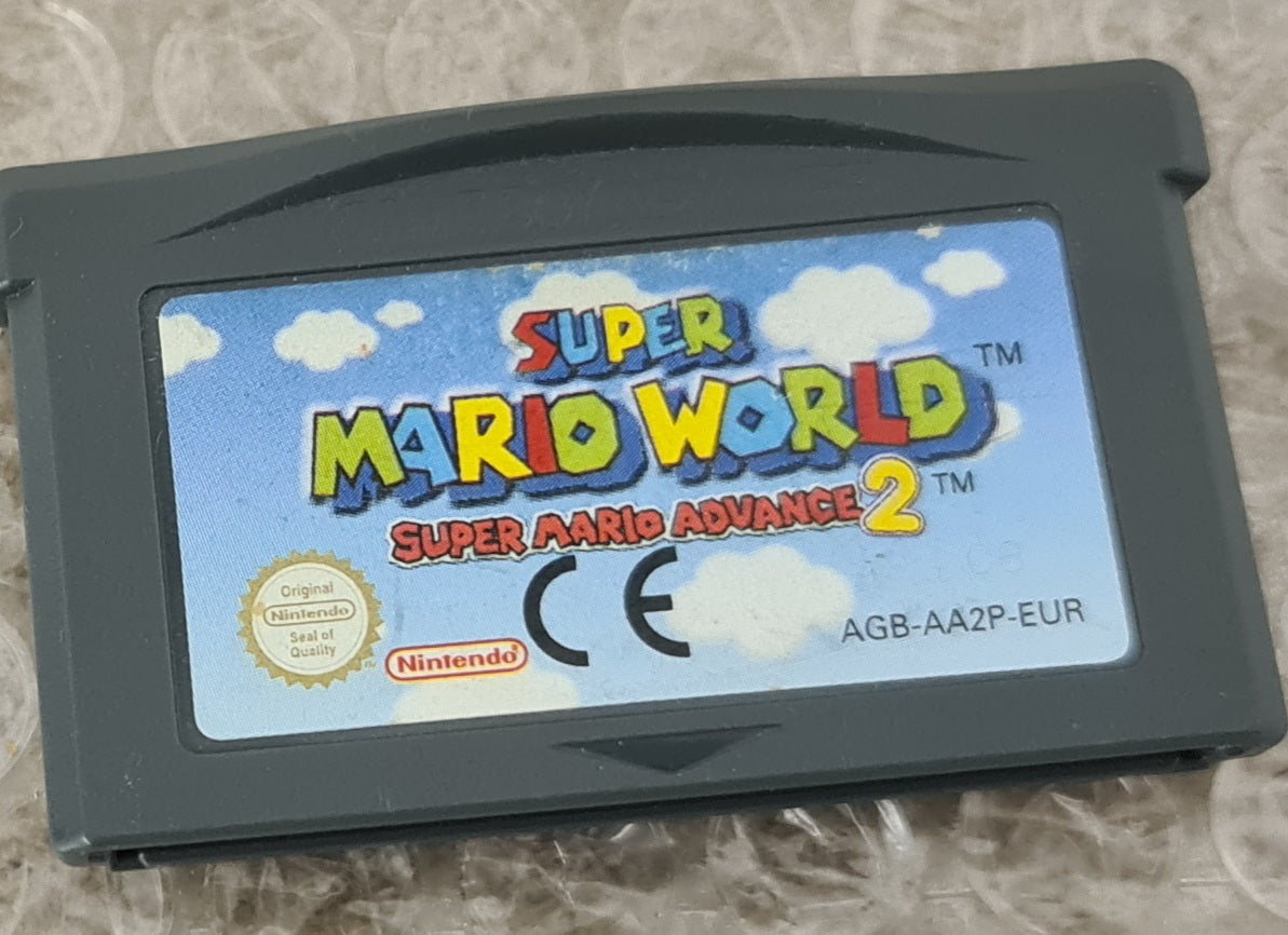 Super Mario World Super Mario Advance 2 Nintendo Game Boy Advance Game Cartridge Only
