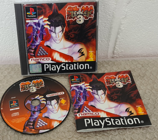 Tekken 3 Black Label Sony Playstation 1 (PS1) Game