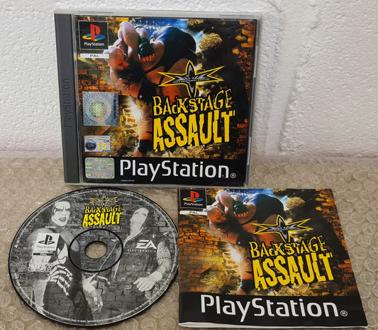 WCW Backstage Assault Sony Playstation 1 (PS1) Game
