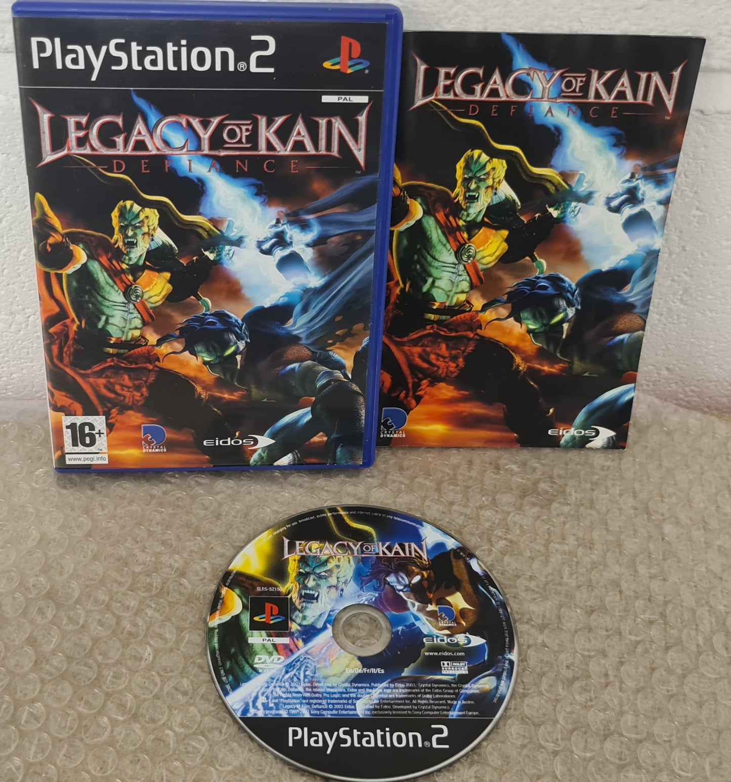 Legacy of Kain Defiance Sony Playstation 2 (PS2) Game