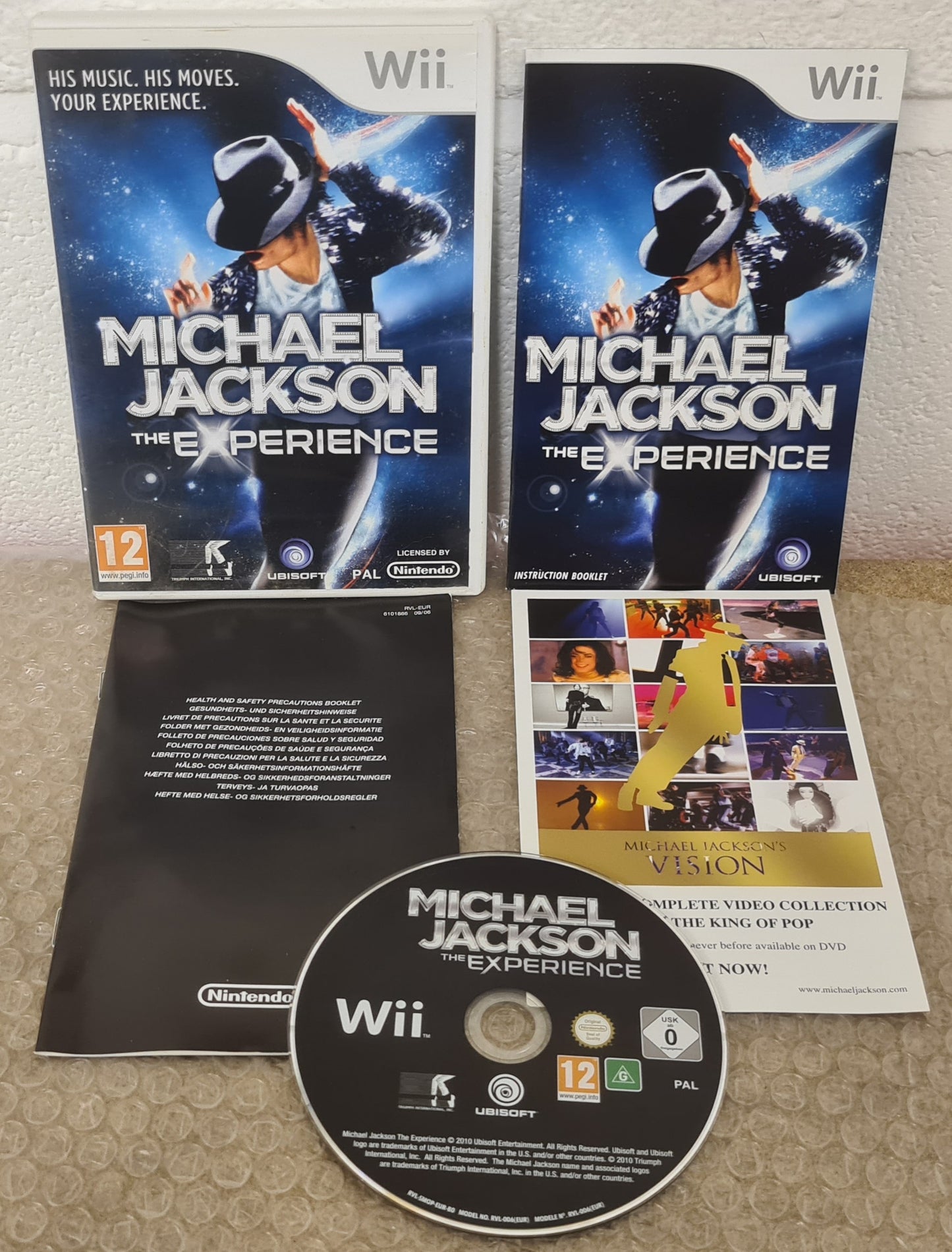 Michael Jackson The Experience Nintendo Wii Game