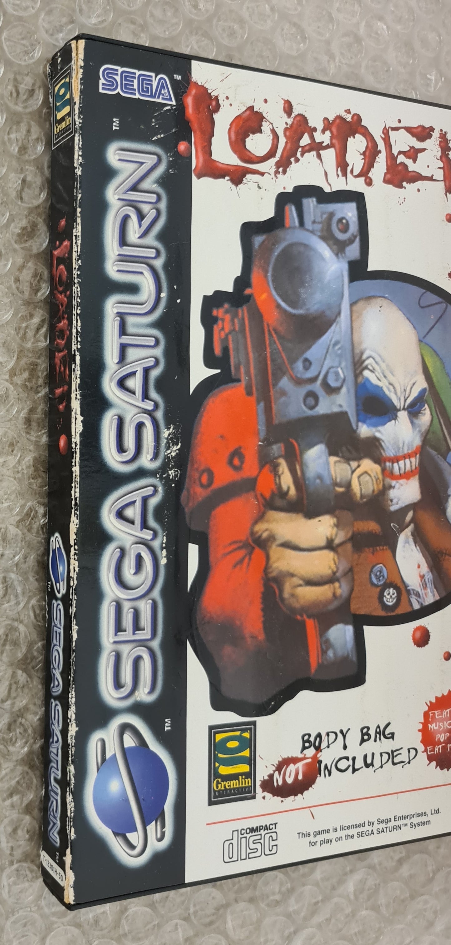 Loaded Sega Saturn Game