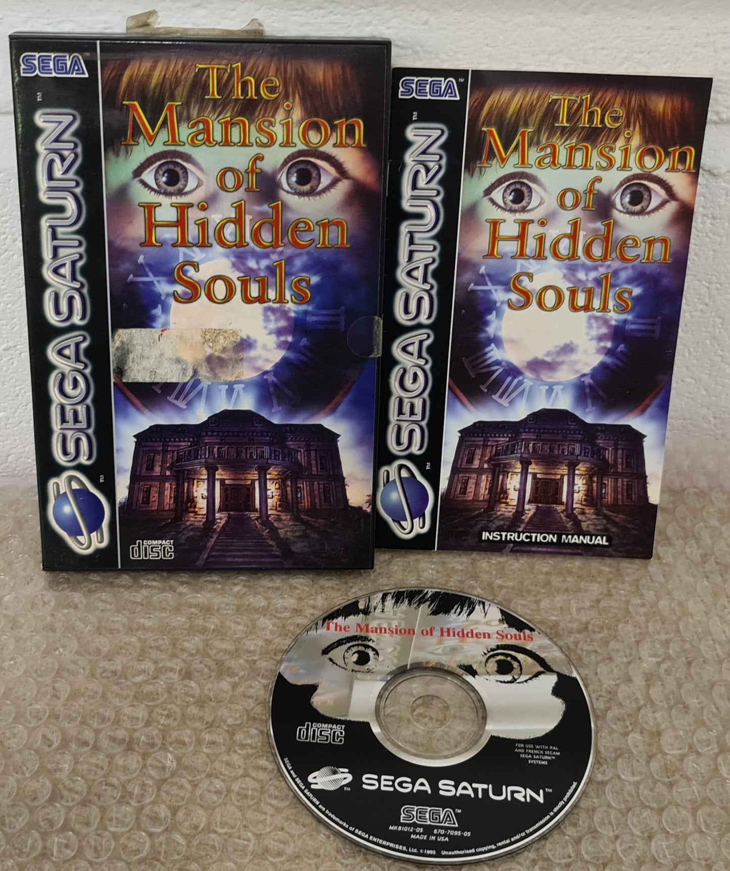 The Mansion of Hidden Souls Sega Saturn Game