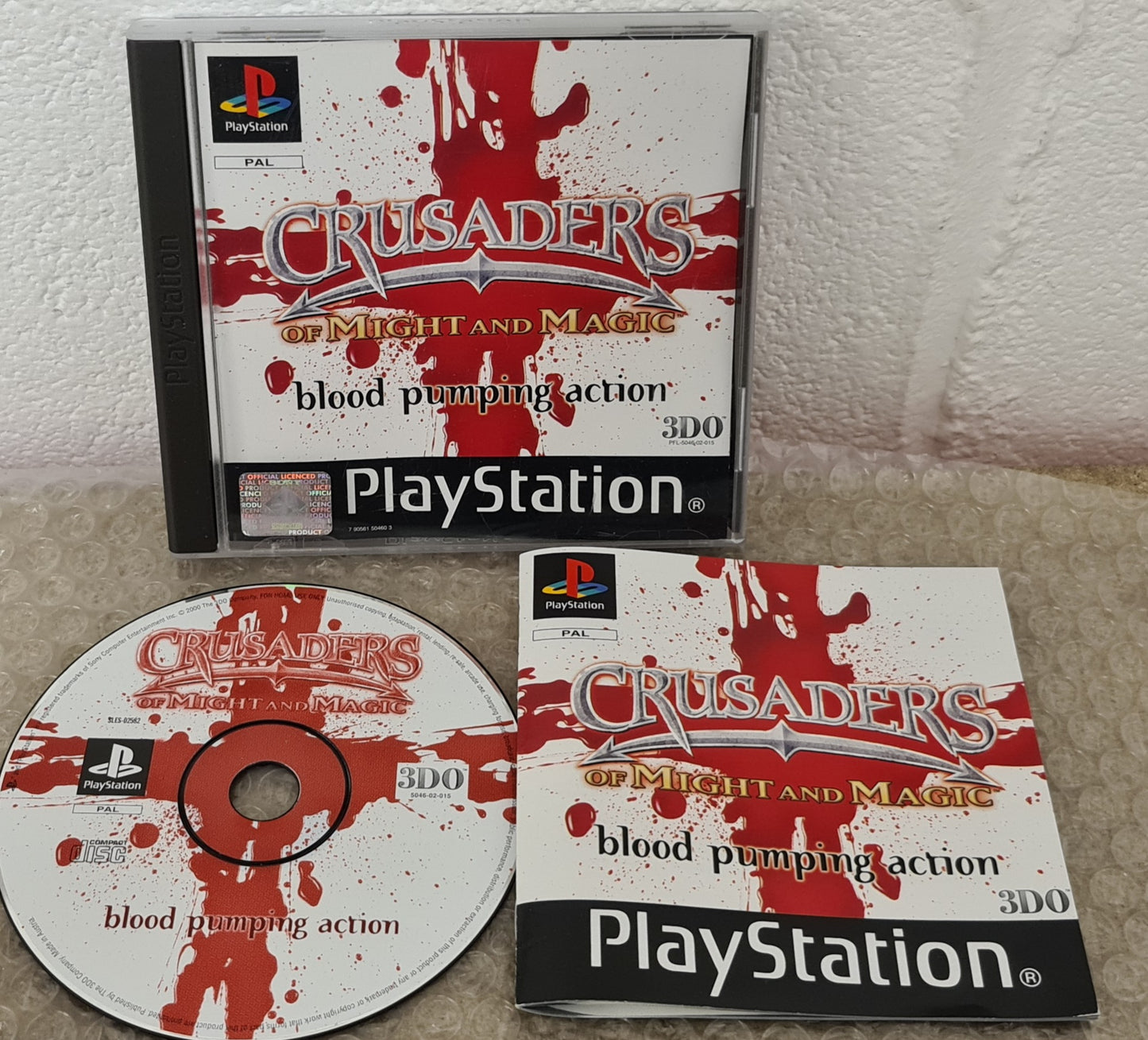 Crusaders of Might and Magic Sony Playstation 1 (PS1) Game
