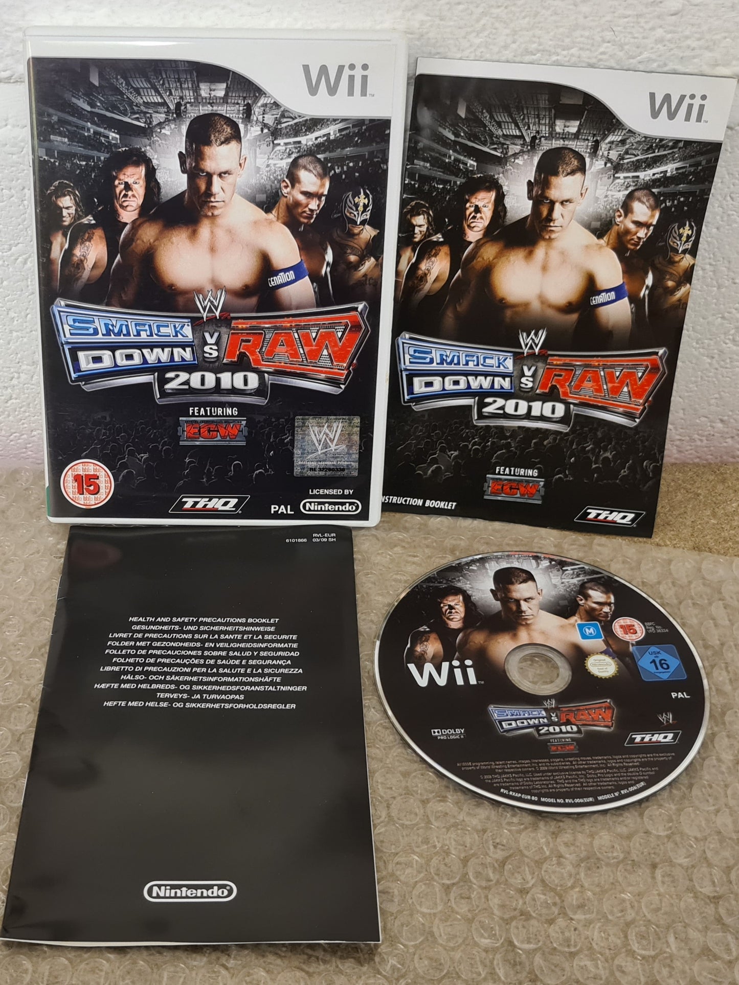 WWE Smackdown Vs Raw 2010 Nintendo Wii Game
