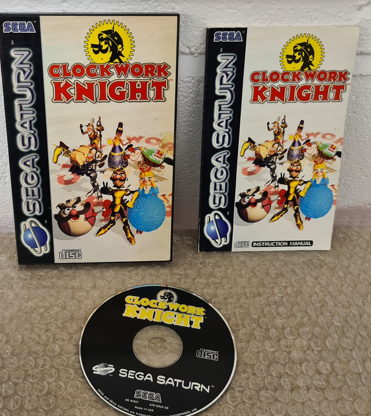 Clockwork Knight Sega Saturn Game