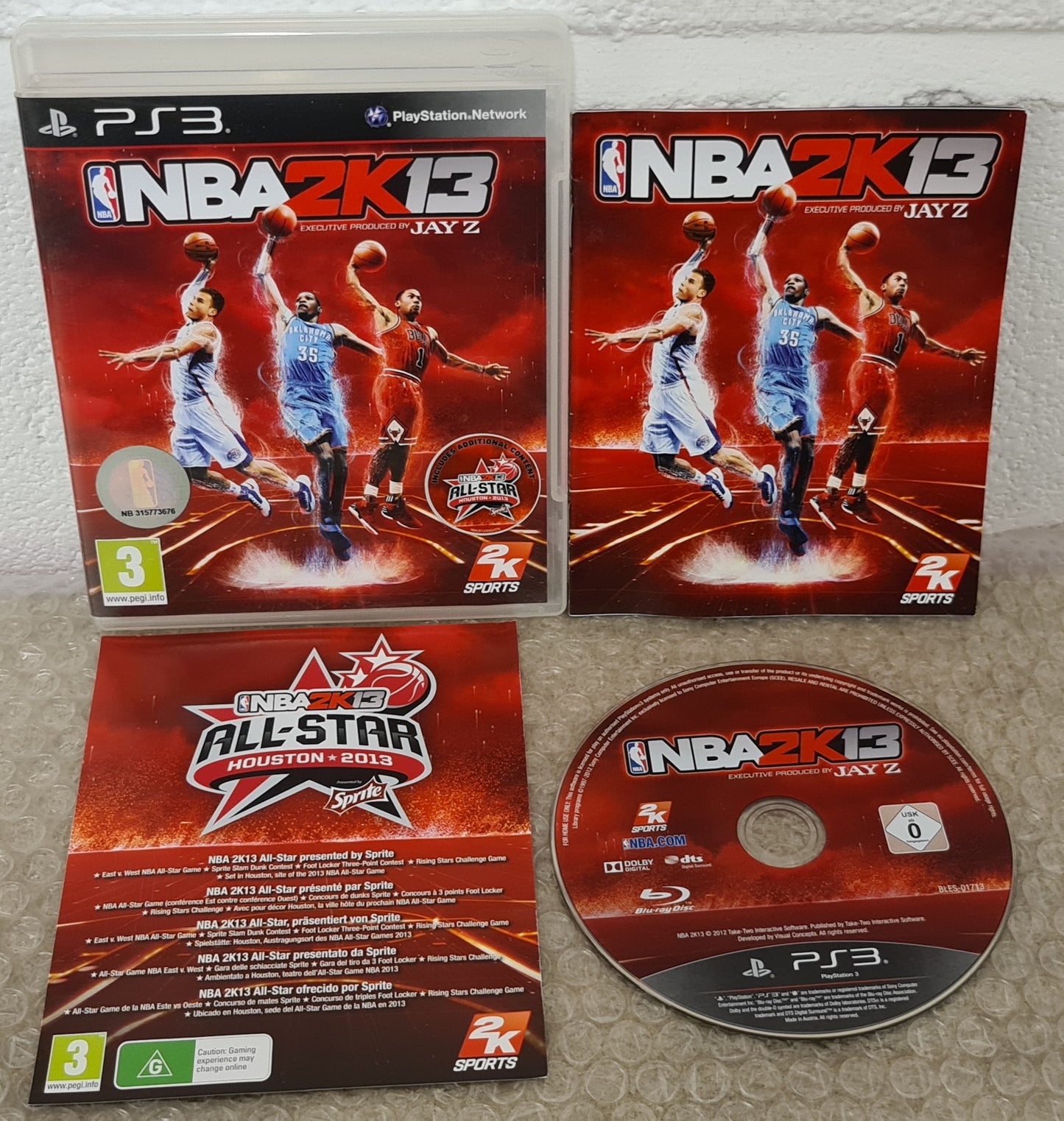 NBA 2K13 Sony Playstation 3 (PS3) Game
