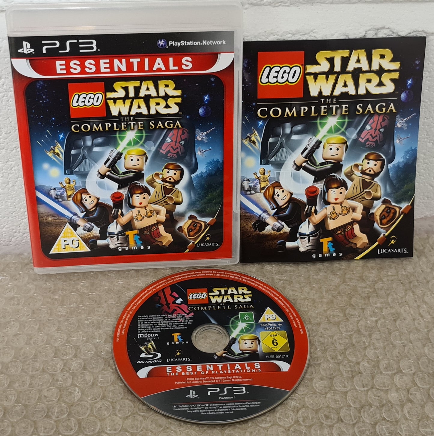 Lego Star Wars The Complete Saga Sony Playstation 3 (PS3) Game