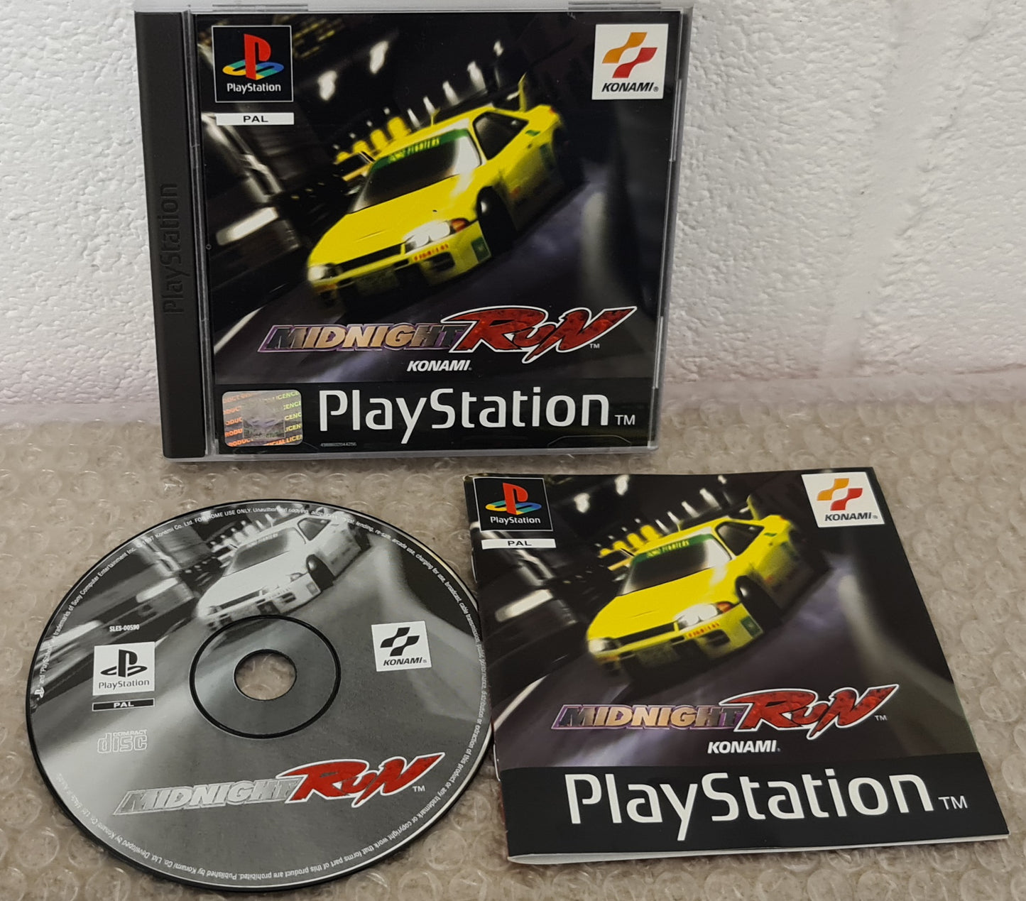 Midnight Run Sony Playstation 1 (PS1) RARE Game
