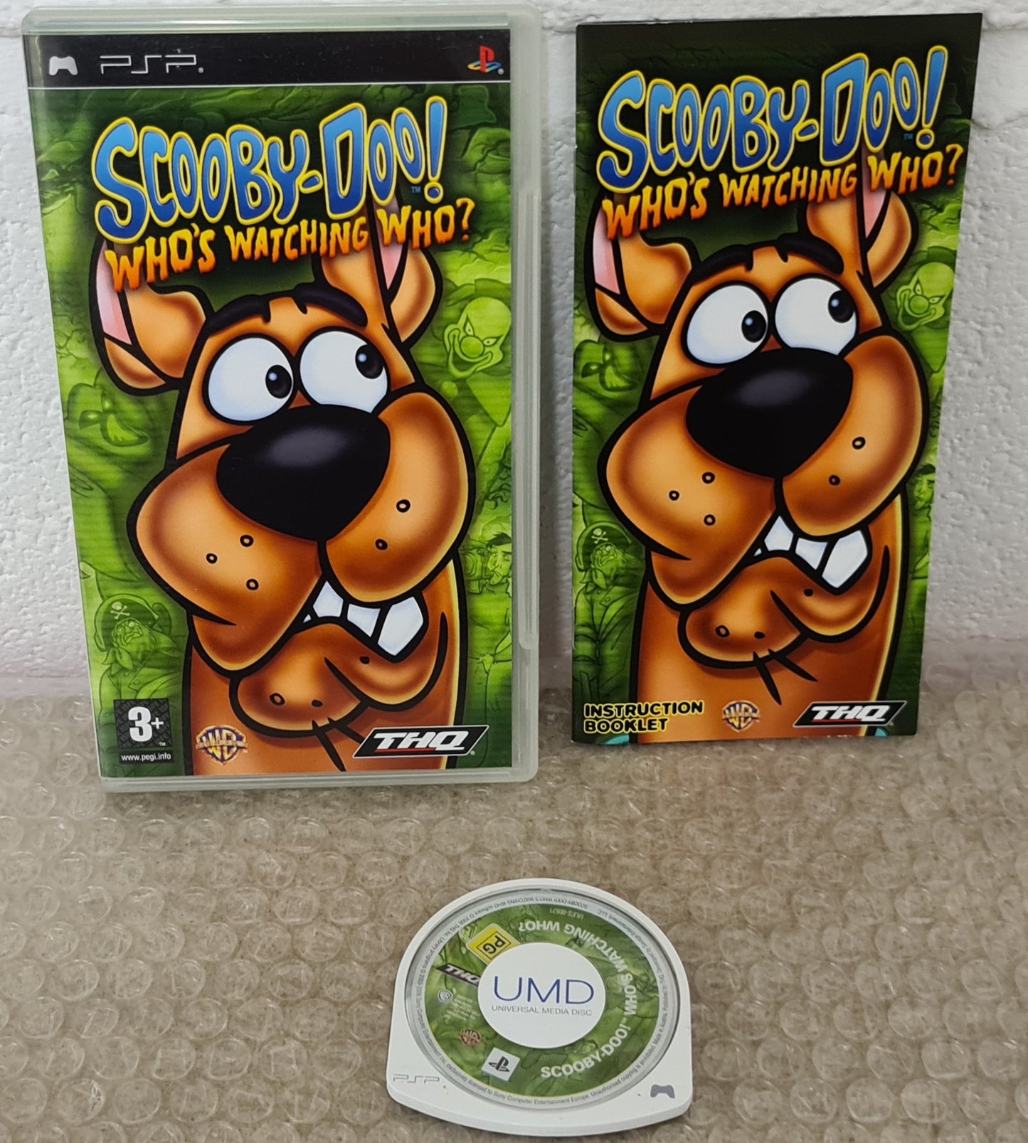 Scooby-Doo Who's Watching Who? Sony PSP Game