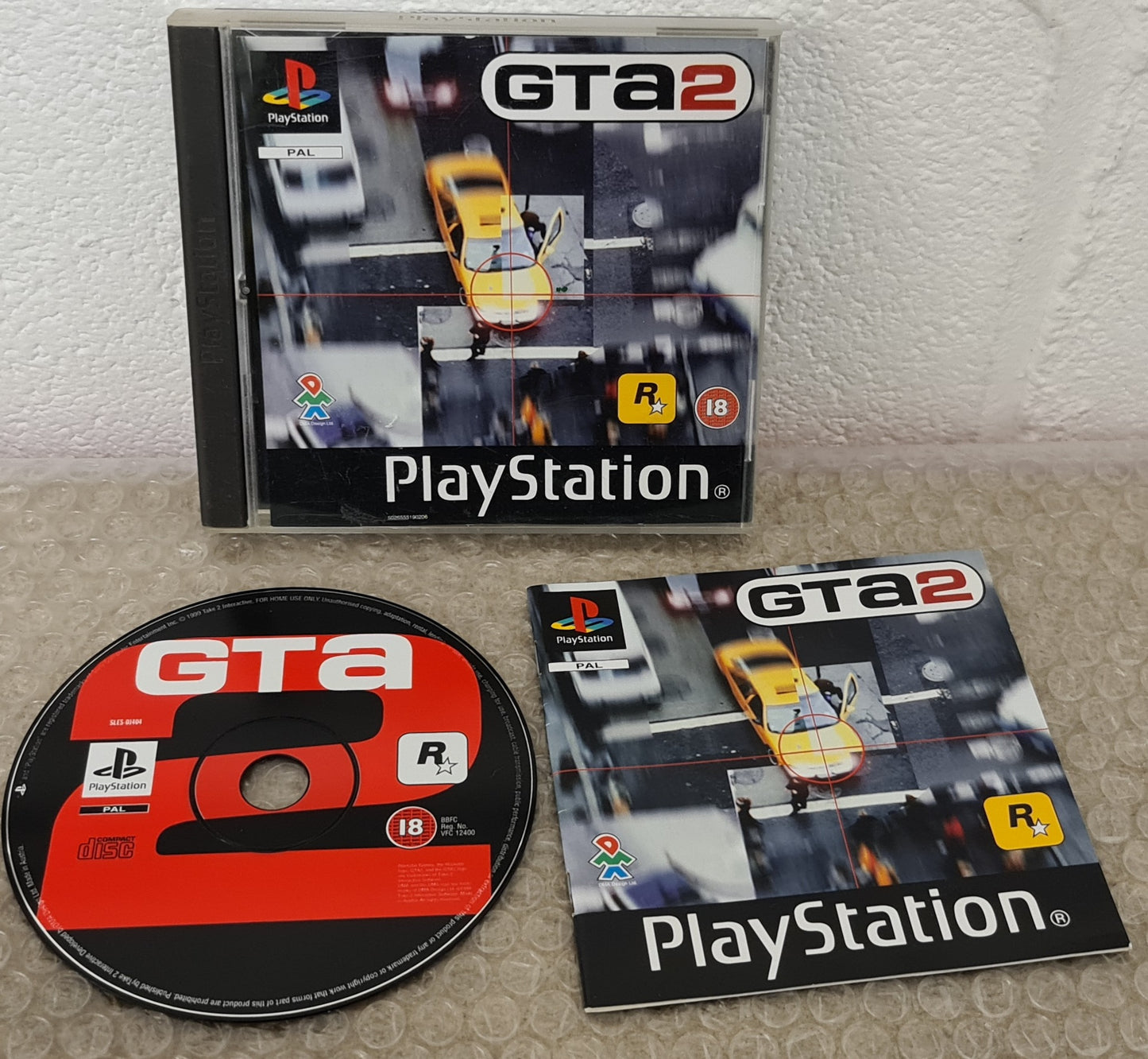 Grand Theft Auto 2 Sony Playstation 1 (PS1) Game