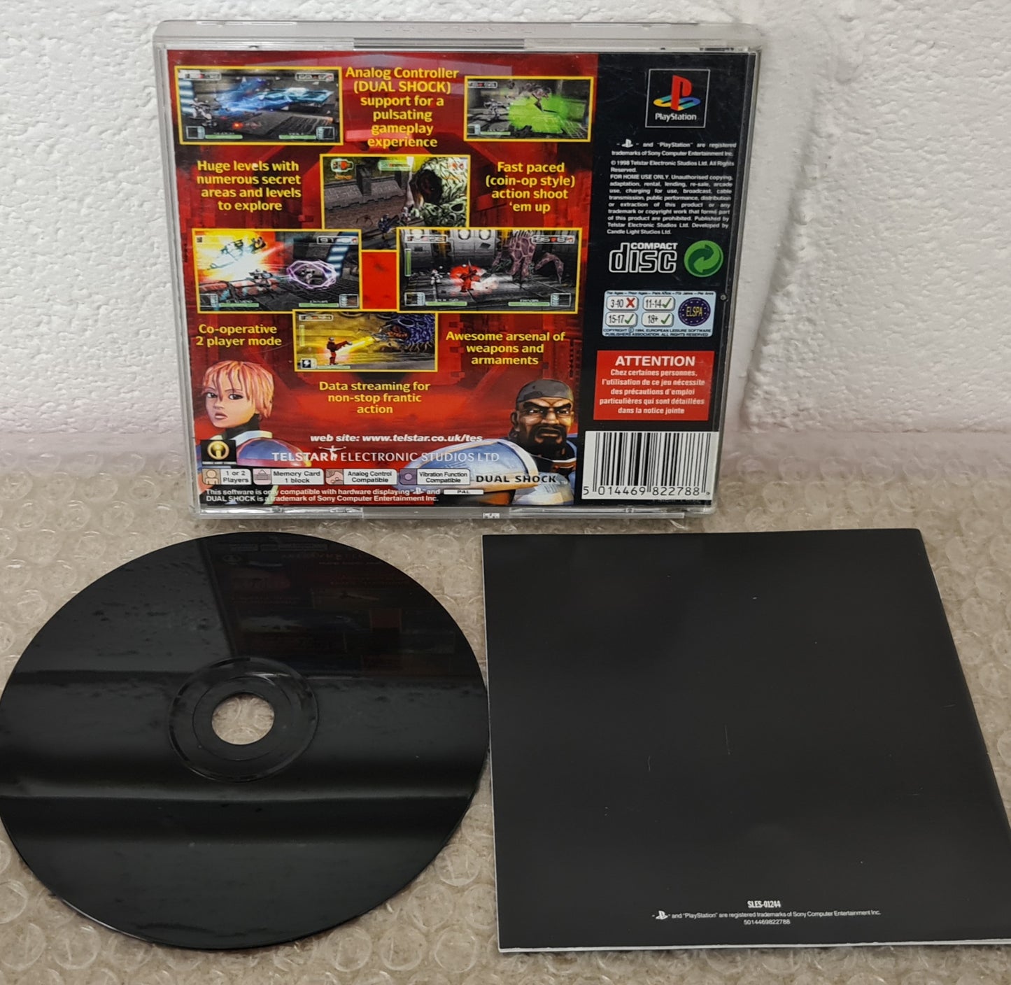 Assault Sony Playstation 1 (PS1) Game