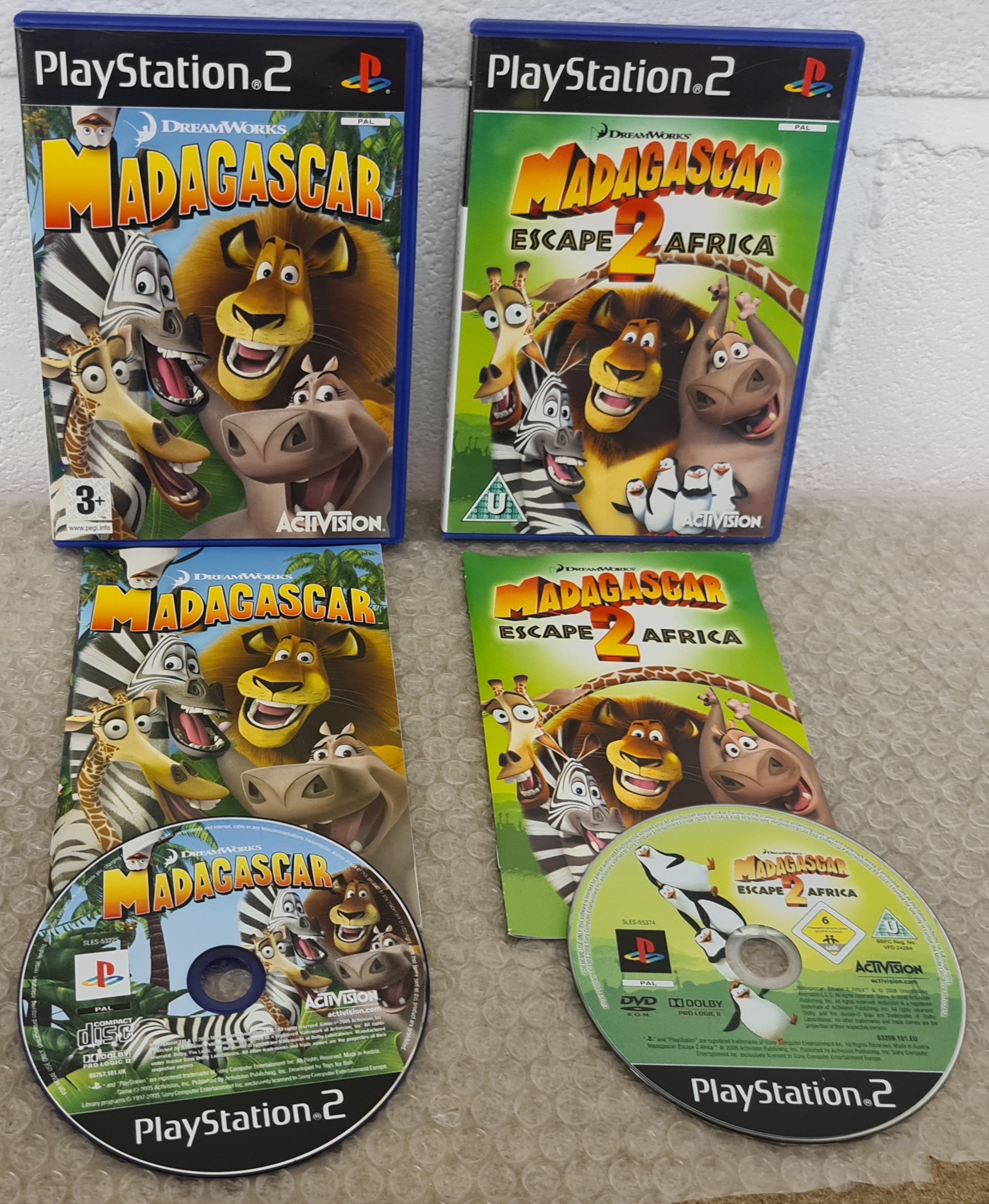 Playstation 2 on sale madagascar game