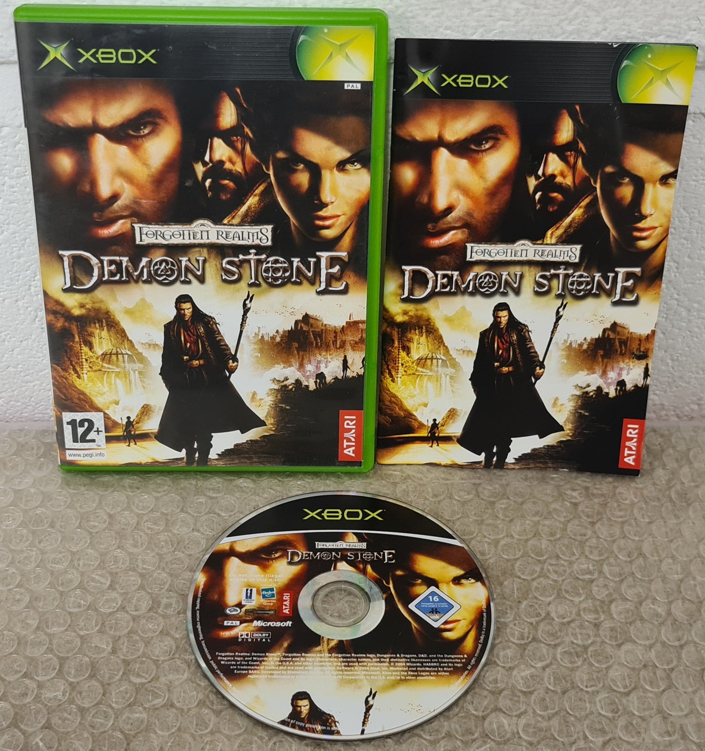 Forgotten Realms Demon Stone Microsoft Xbox Game