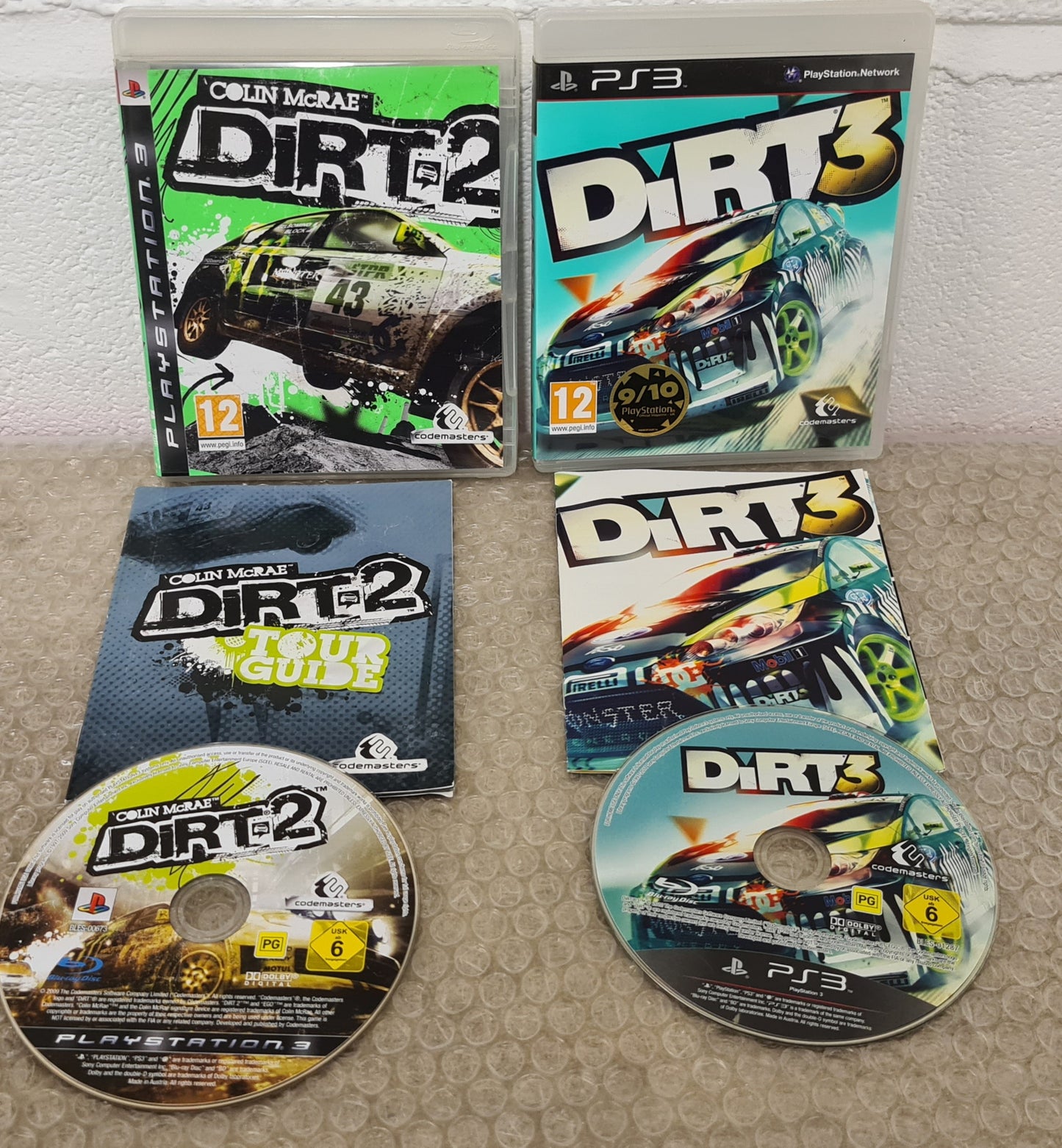 Colin McRae Dirt 2 & 3 Sony Playstation 3 (PS3) Game Bundle