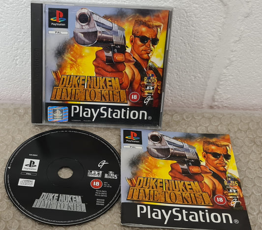 Duke Nukem Time to Kill Sony Playstation 1 (PS1) Game