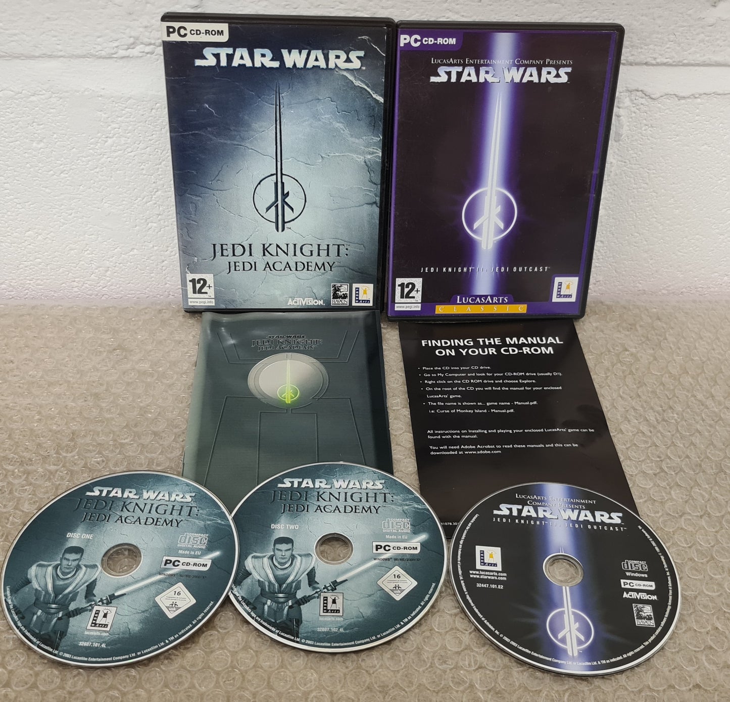 Star Wars Jedi Knight Academy & Outcast PC Game Bundle