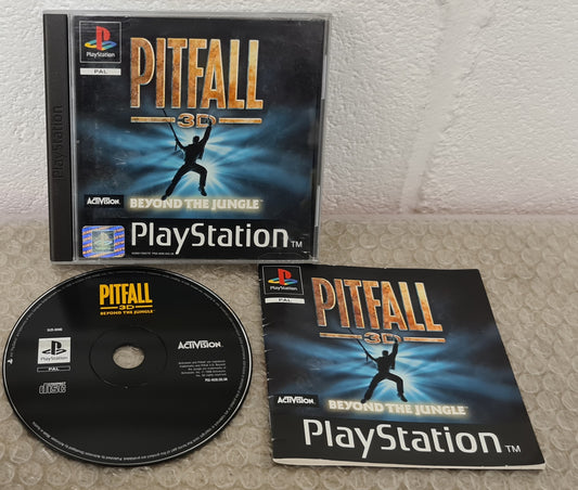Pitfall 3D: Beyond The Jungle Sony PlayStation 1 (PS1) Game