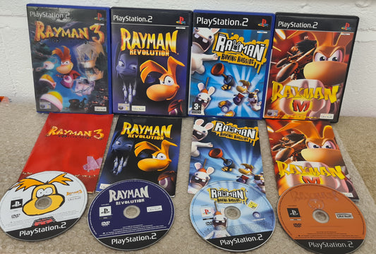 Rayman X 4 Sony Playstation 2 (PS2) Game Bundle