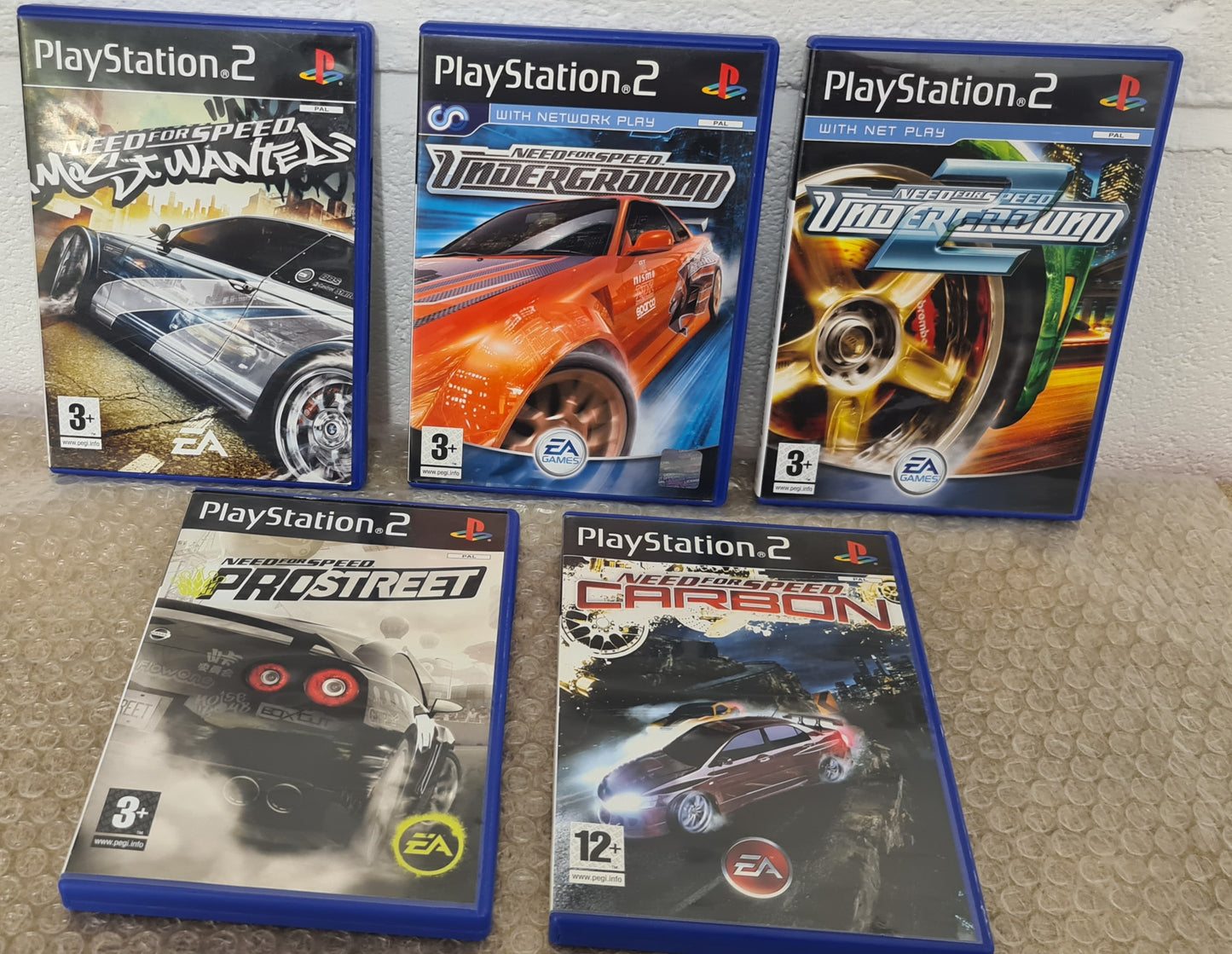 Need for Speed X 5 Sony Playstation 2 (PS2) Game