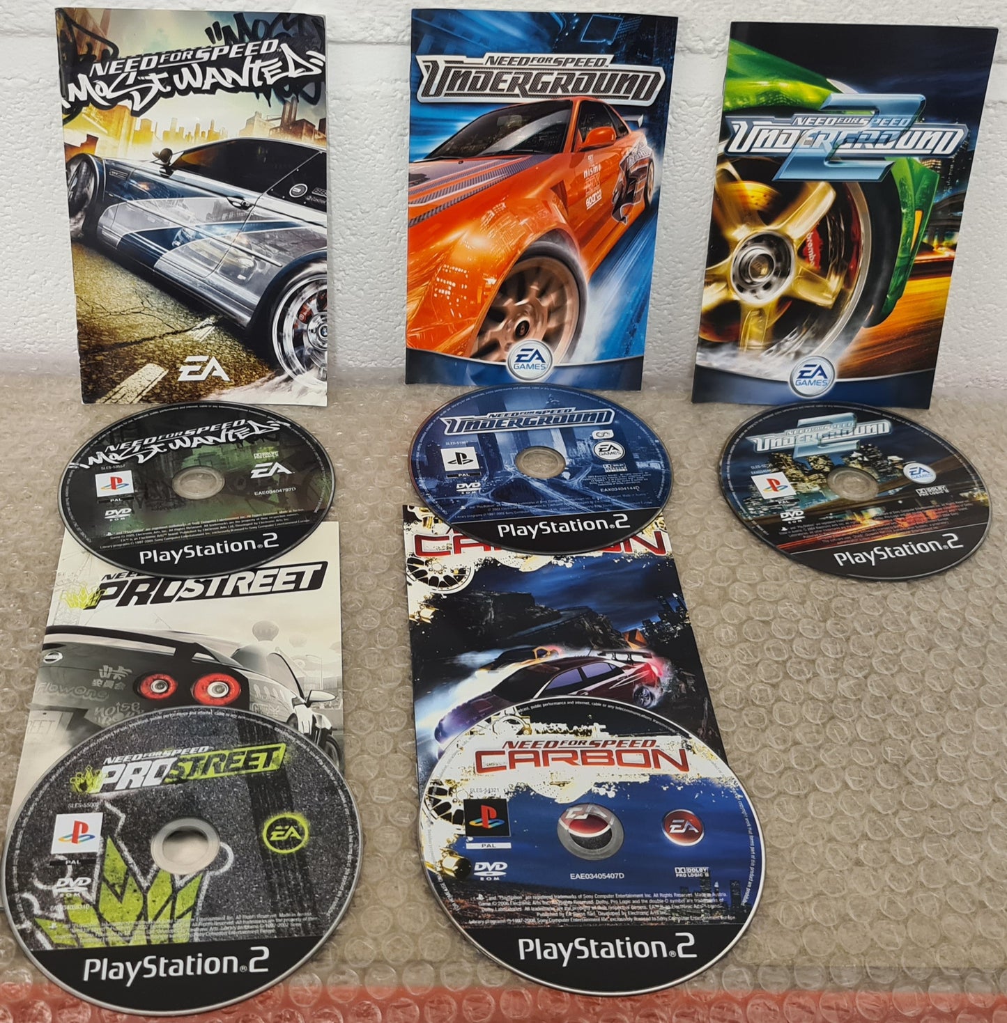 Need for Speed X 5 Sony Playstation 2 (PS2) Game