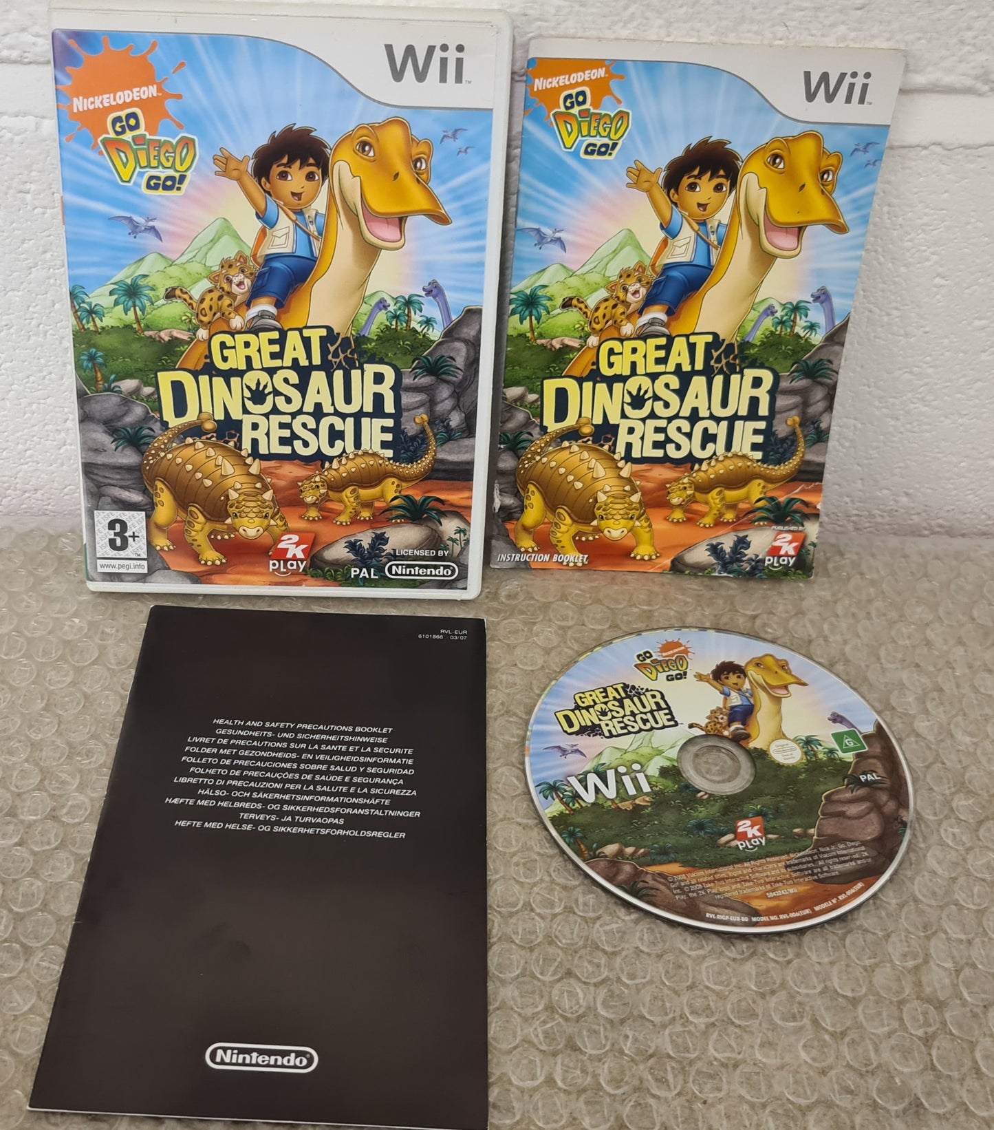 Go Diego, Go Great Dinosaur Rescue Nintendo Wii Game