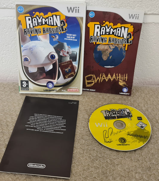 Rayman Raving Rabbids 2 Nintendo Wii Game