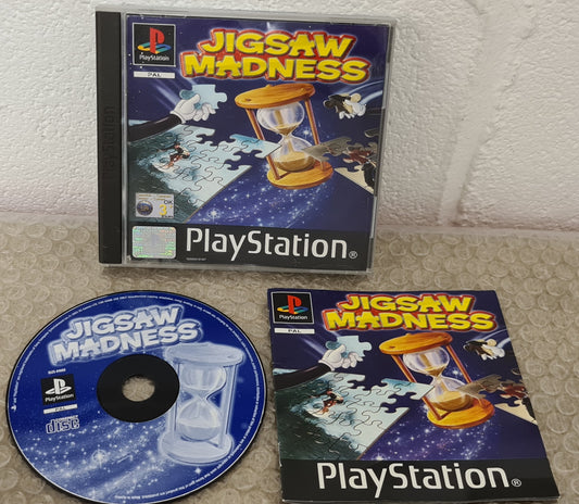 Jigsaw Madness Sony Playstation 1 (PS1) Game