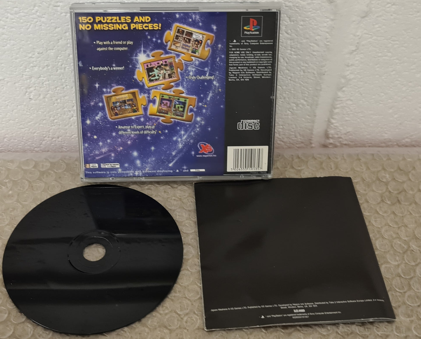 Jigsaw Madness Sony Playstation 1 (PS1) Game