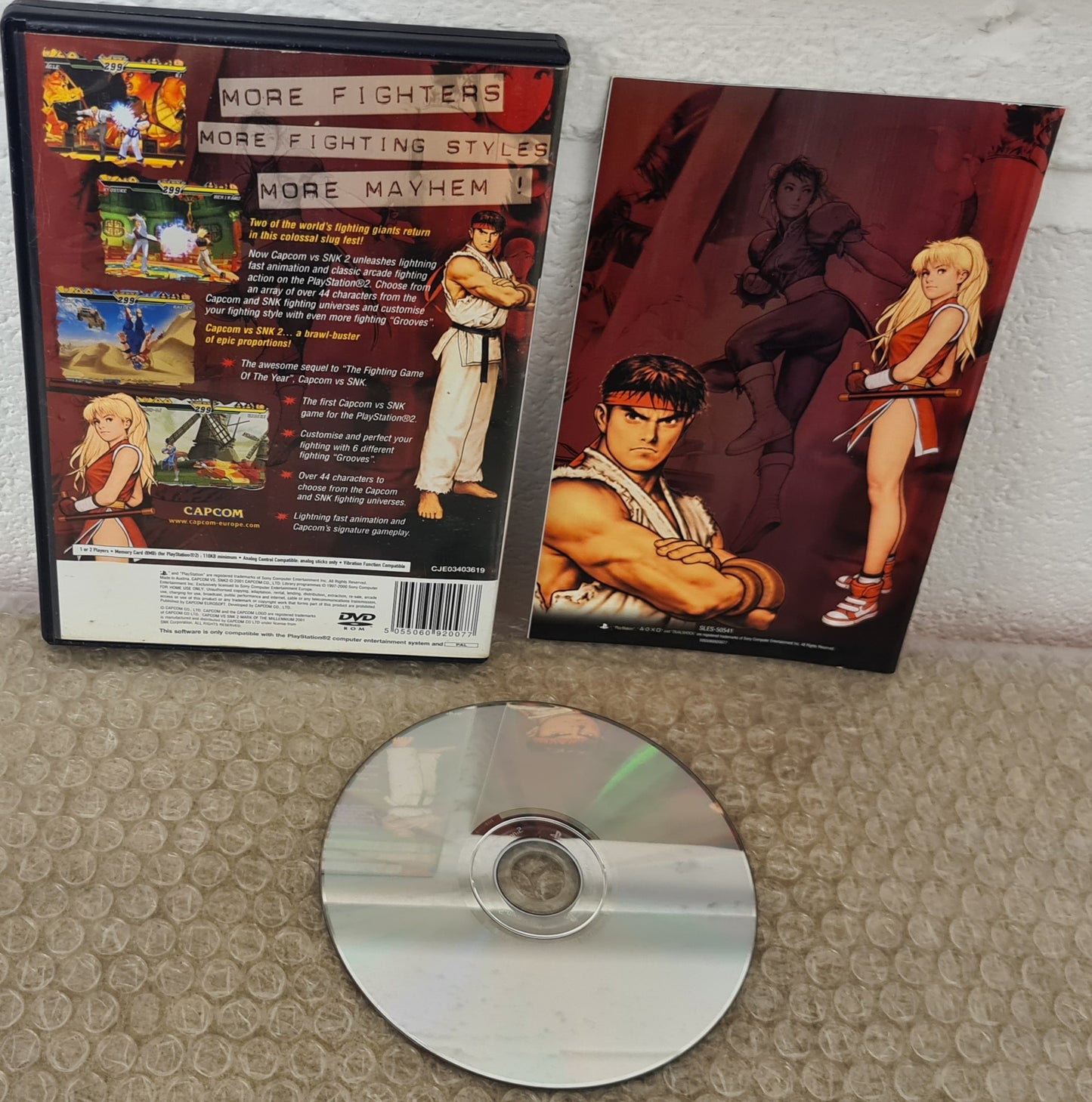 Capcom Vs SNK 2 Sony Playstation 2 (PS2) Game