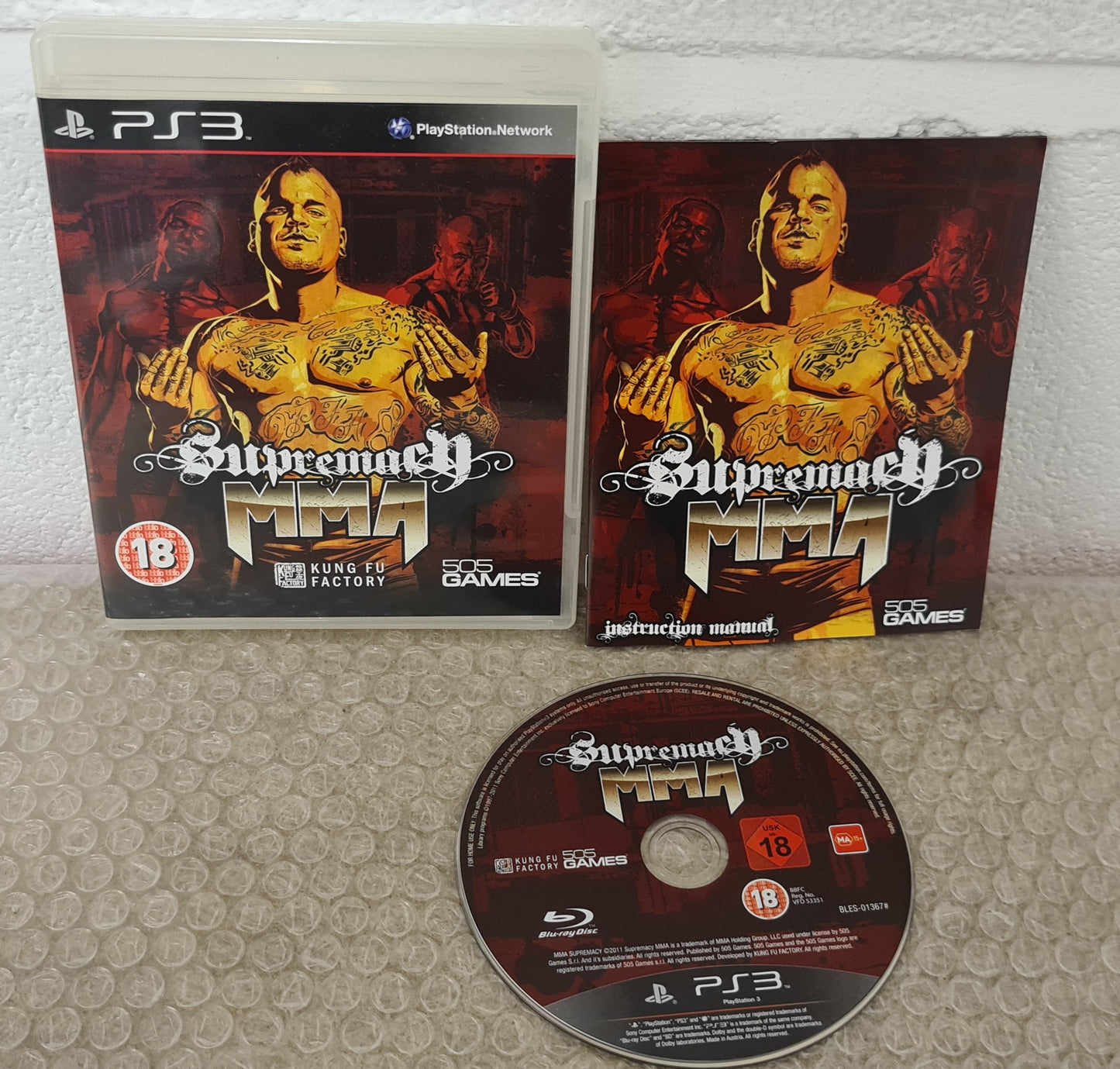 Supremacy MMA Sony Playstation 3 (PS3) Game