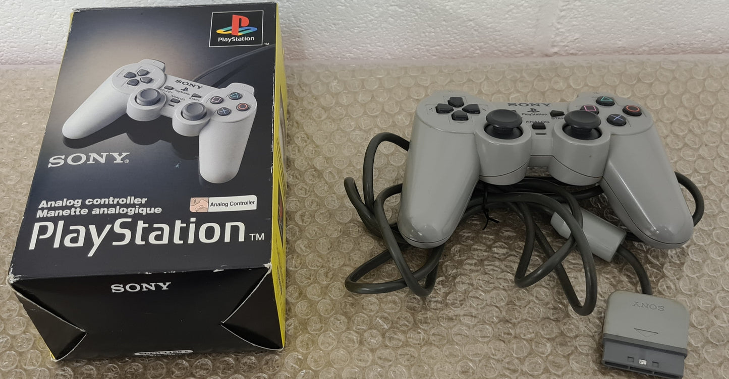 Boxed Analog Controller SCPH 1180e Made in Japan Sony Playstation 1 (PS1) Accessory