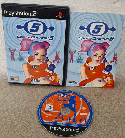 Space Channel 5 Sony Playstation 2 (PS2) Game