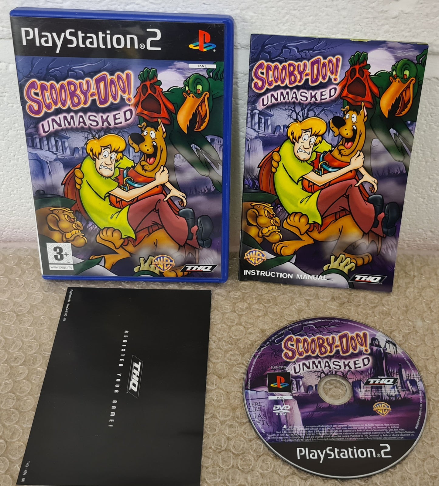 Scooby-Doo Unmasked Sony Playstation 2 (PS2) Game